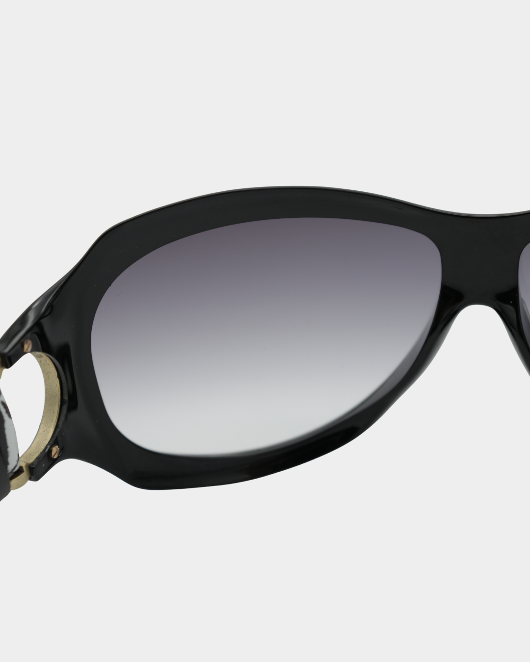 Gucci Horsebit Zebra Accent Shield Sunglasses