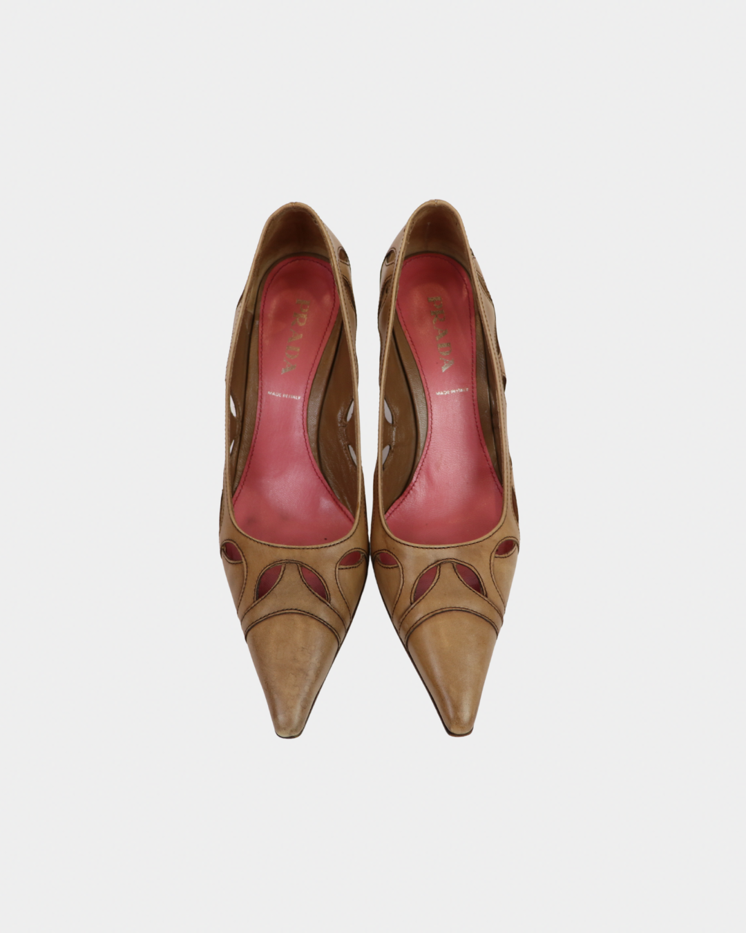 Prada Cut Out Heels