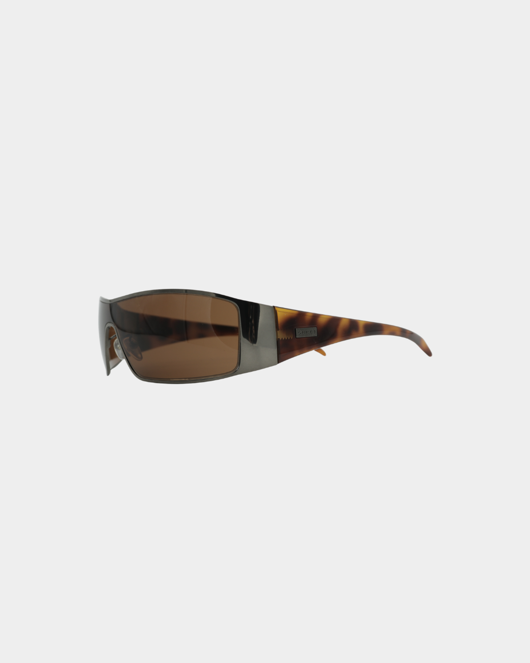 Gucci Tortoise Shield Sunglasses