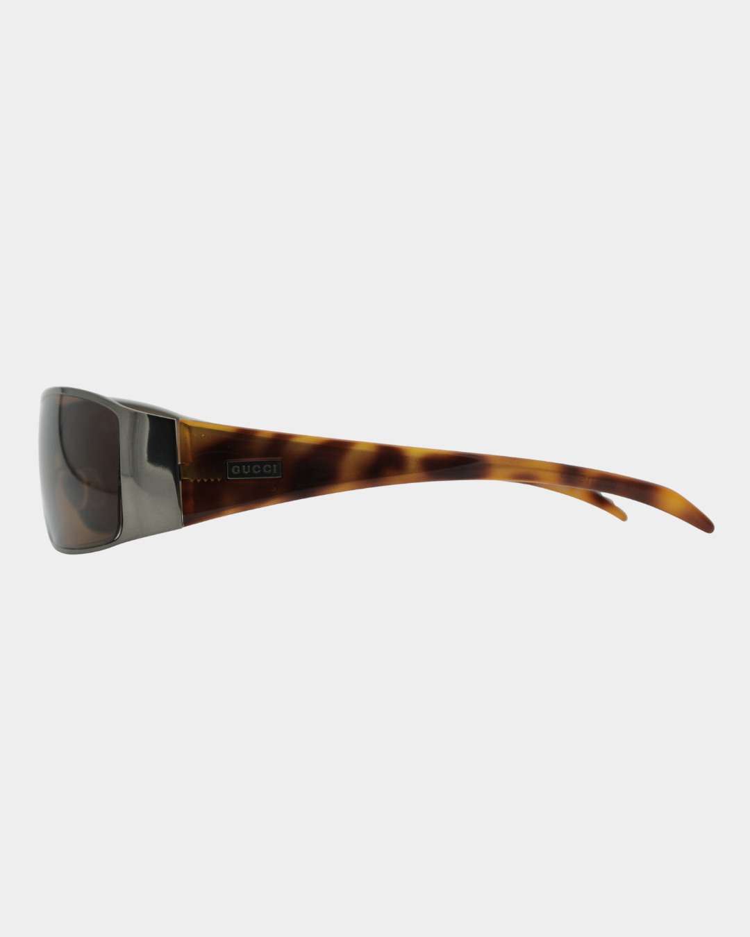 Gucci Tortoise Shield Sunglasses
