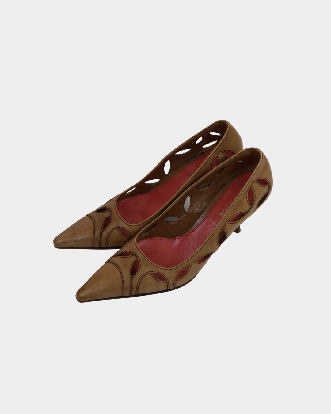 Prada Cut Out Heels