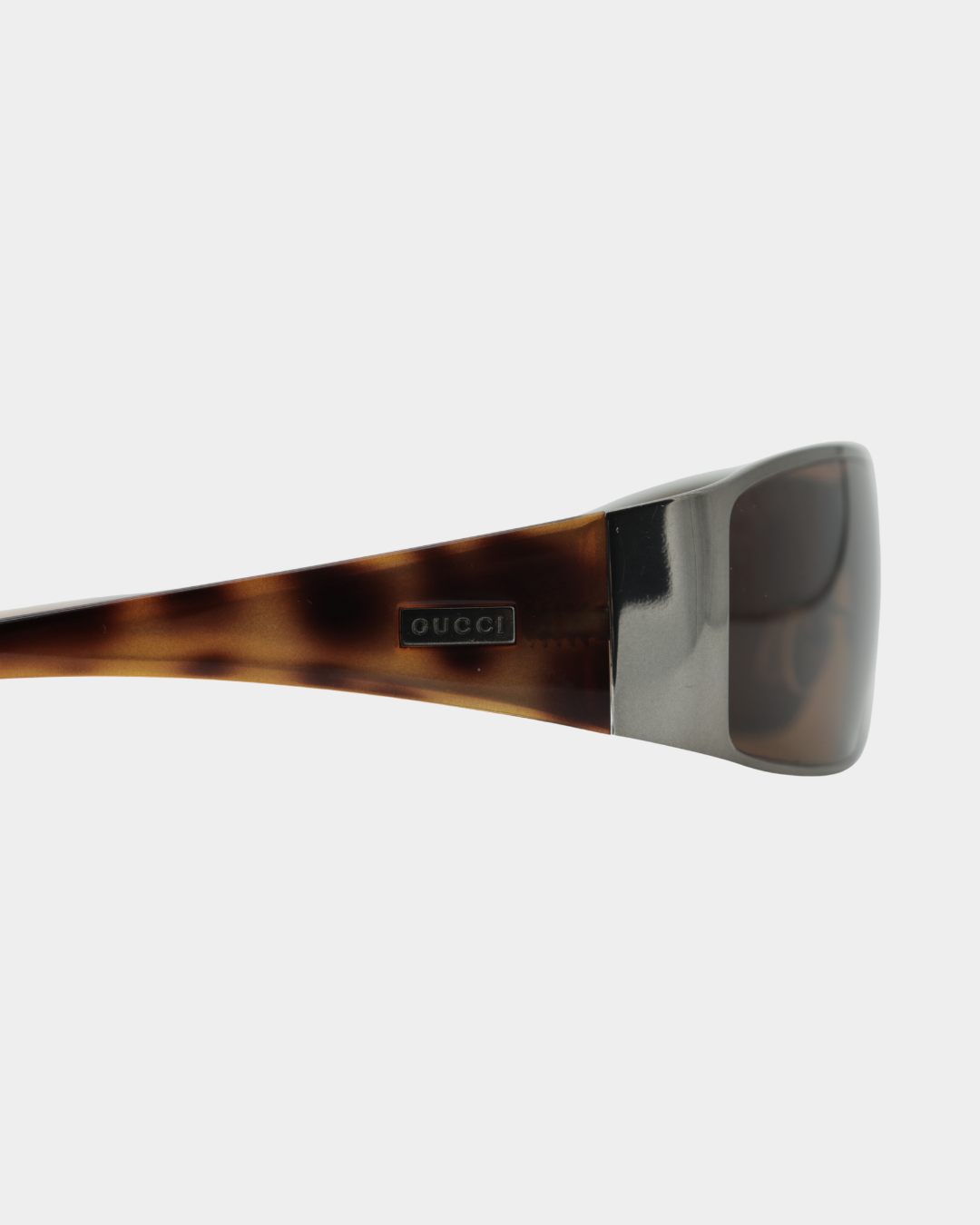 Gucci Tortoise Shield Sunglasses
