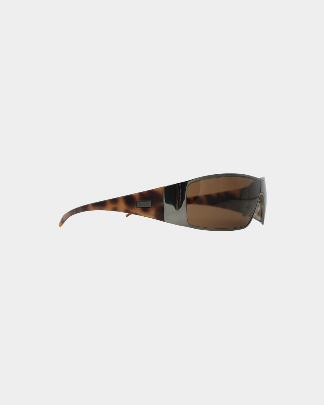 Gucci Tortoise Shield Sunglasses