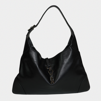 Gucci Leather Jackie O Hobo