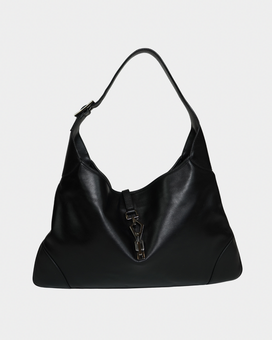 Gucci Leather Jackie O Hobo