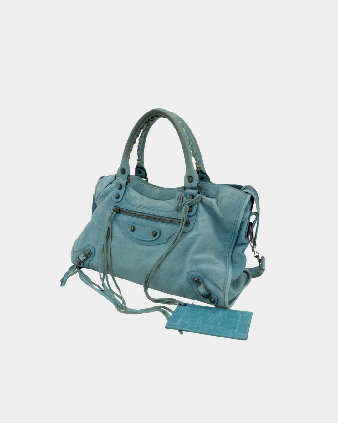 Balenciaga 2007 Classic City Bag - Teal