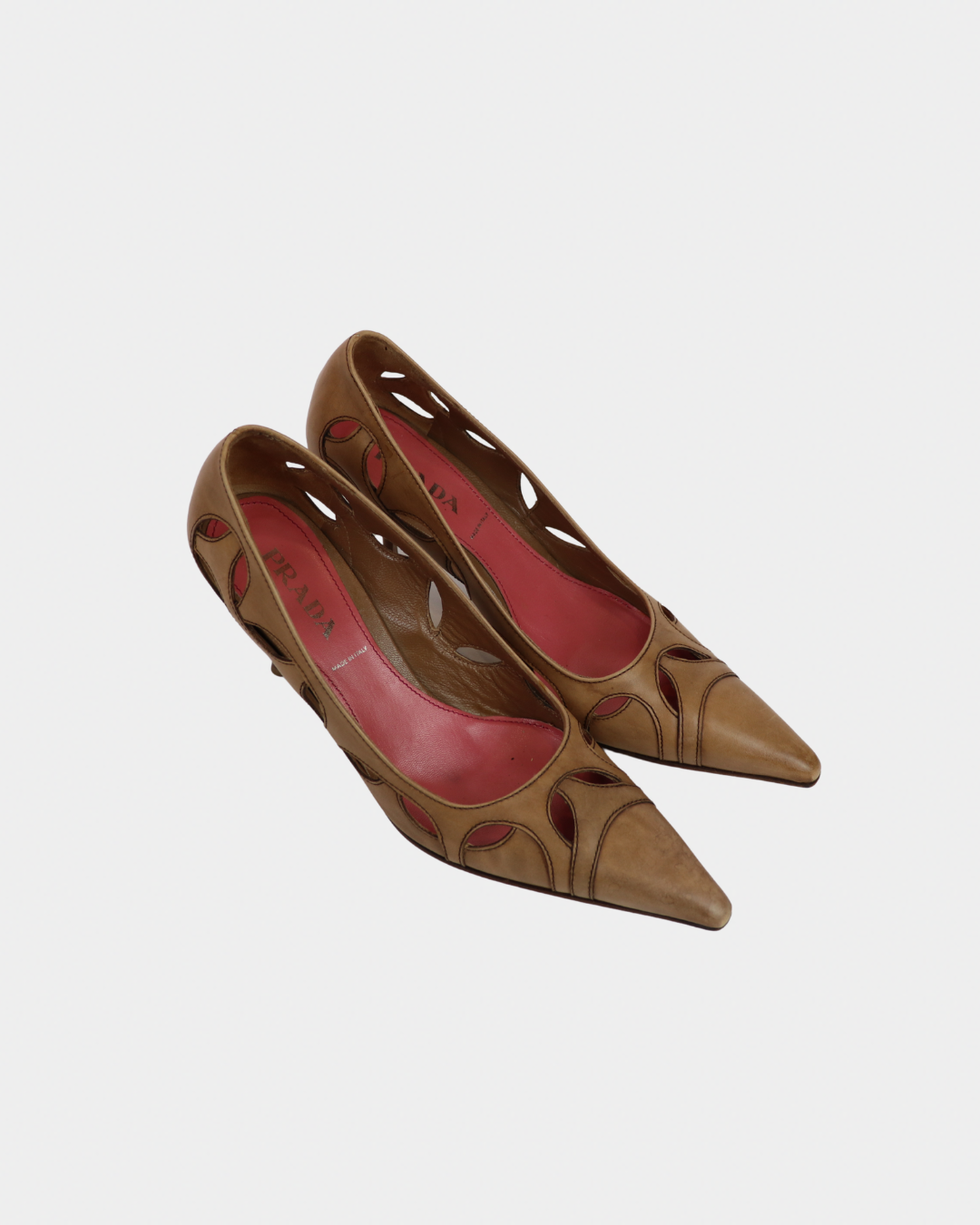Prada Cut Out Heels