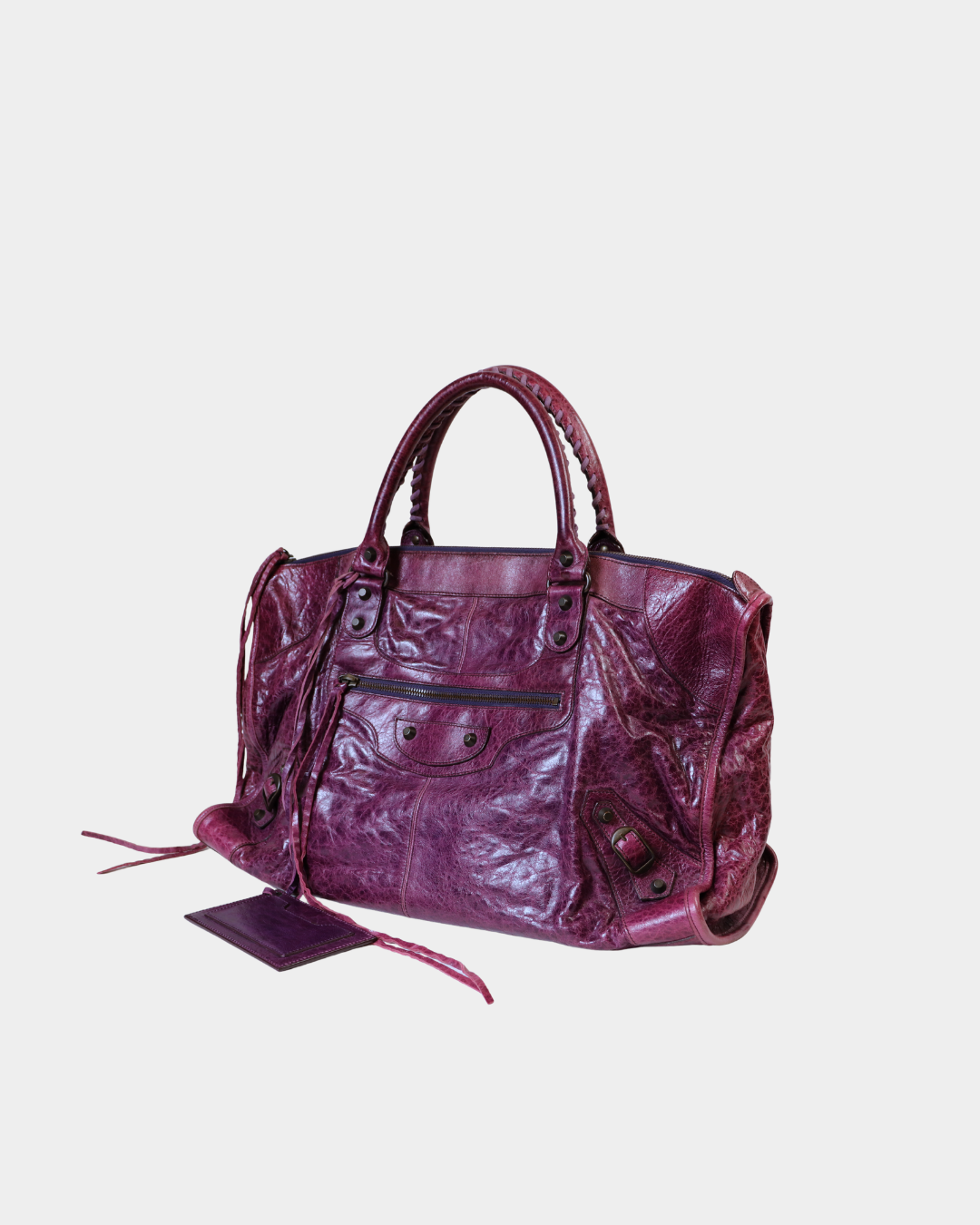 Balenciaga FW/2009 Classic City Work Bag Purple