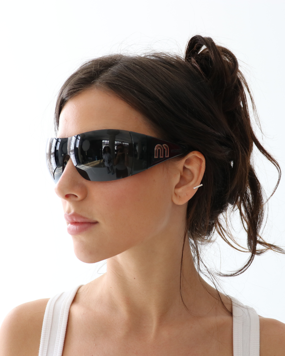 Miu Miu Sport Shield Sunglasses