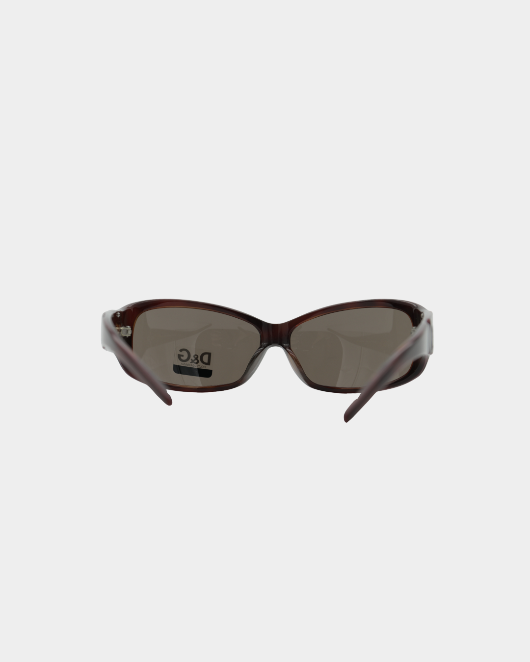 D&G Tortoise Silver Pink Logo Sunglasses