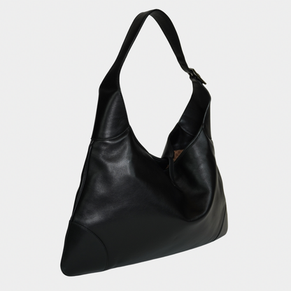 Gucci Leather Jackie O Hobo