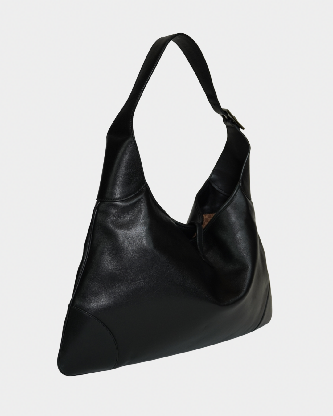 Gucci Leather Jackie O Hobo