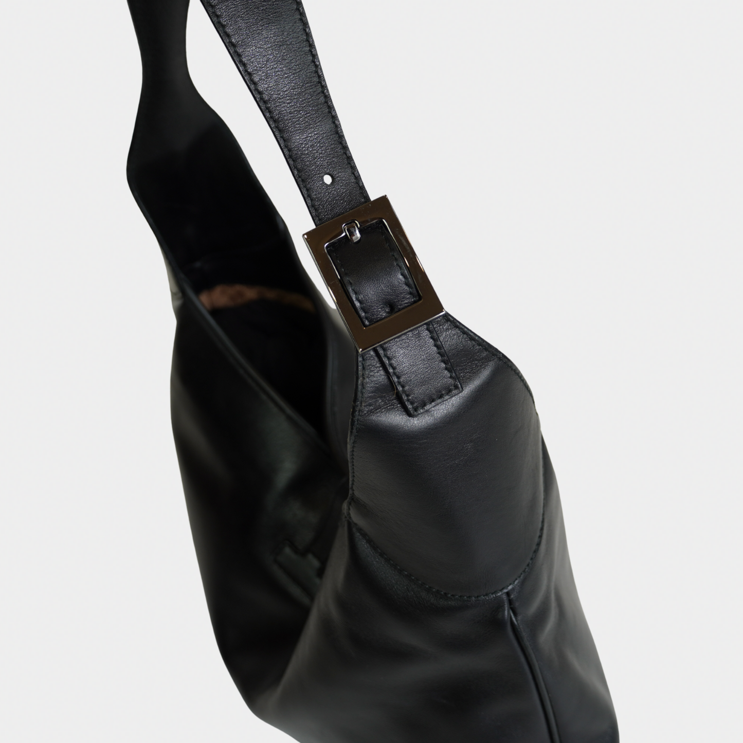 Gucci Leather Jackie O Hobo