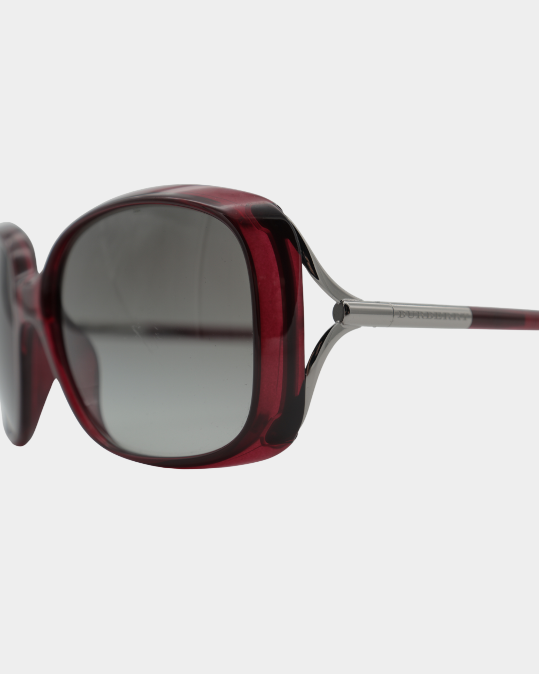 Burberry B4068 Red Oversized Sunglasses