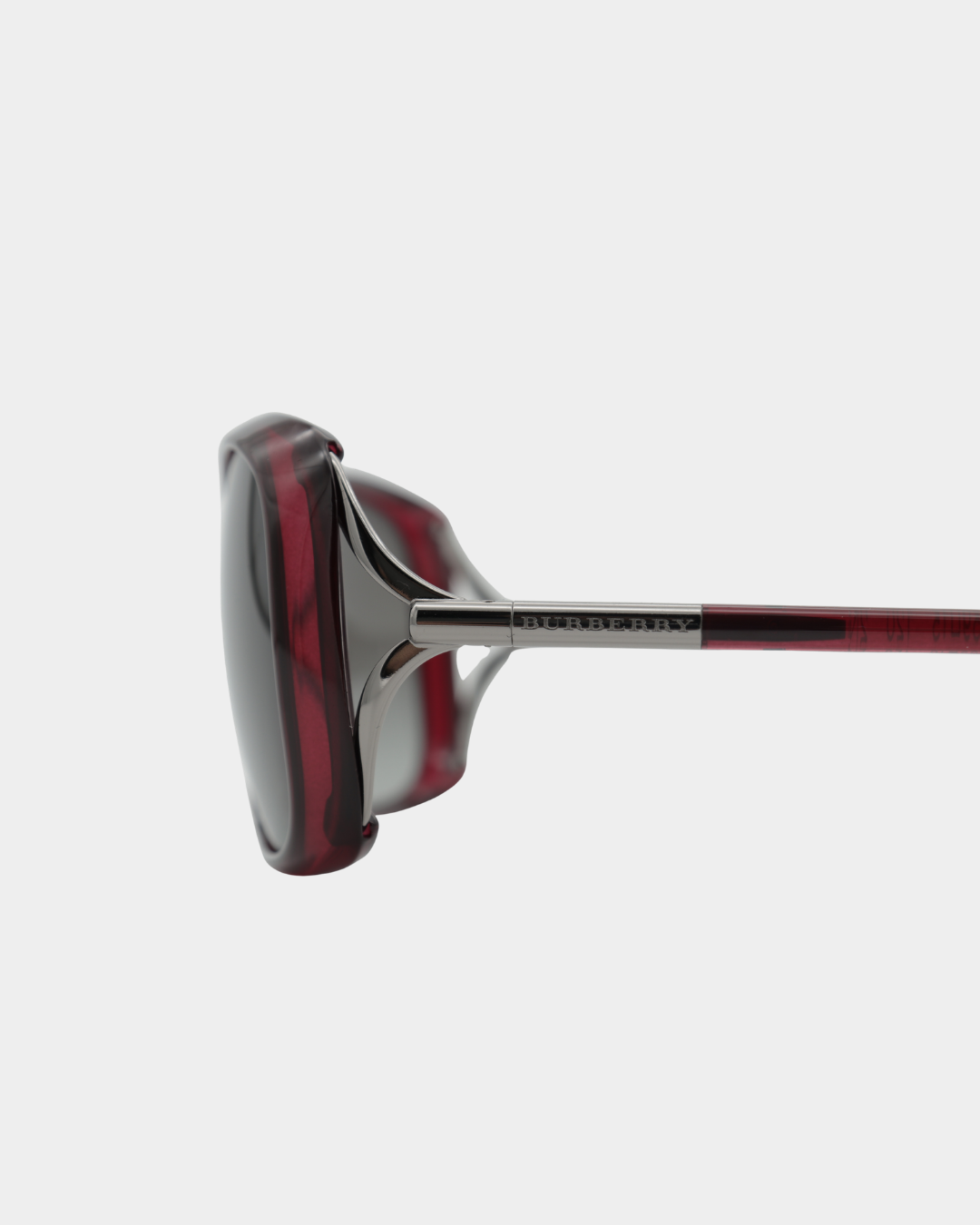Burberry B4068 Red Oversized Sunglasses