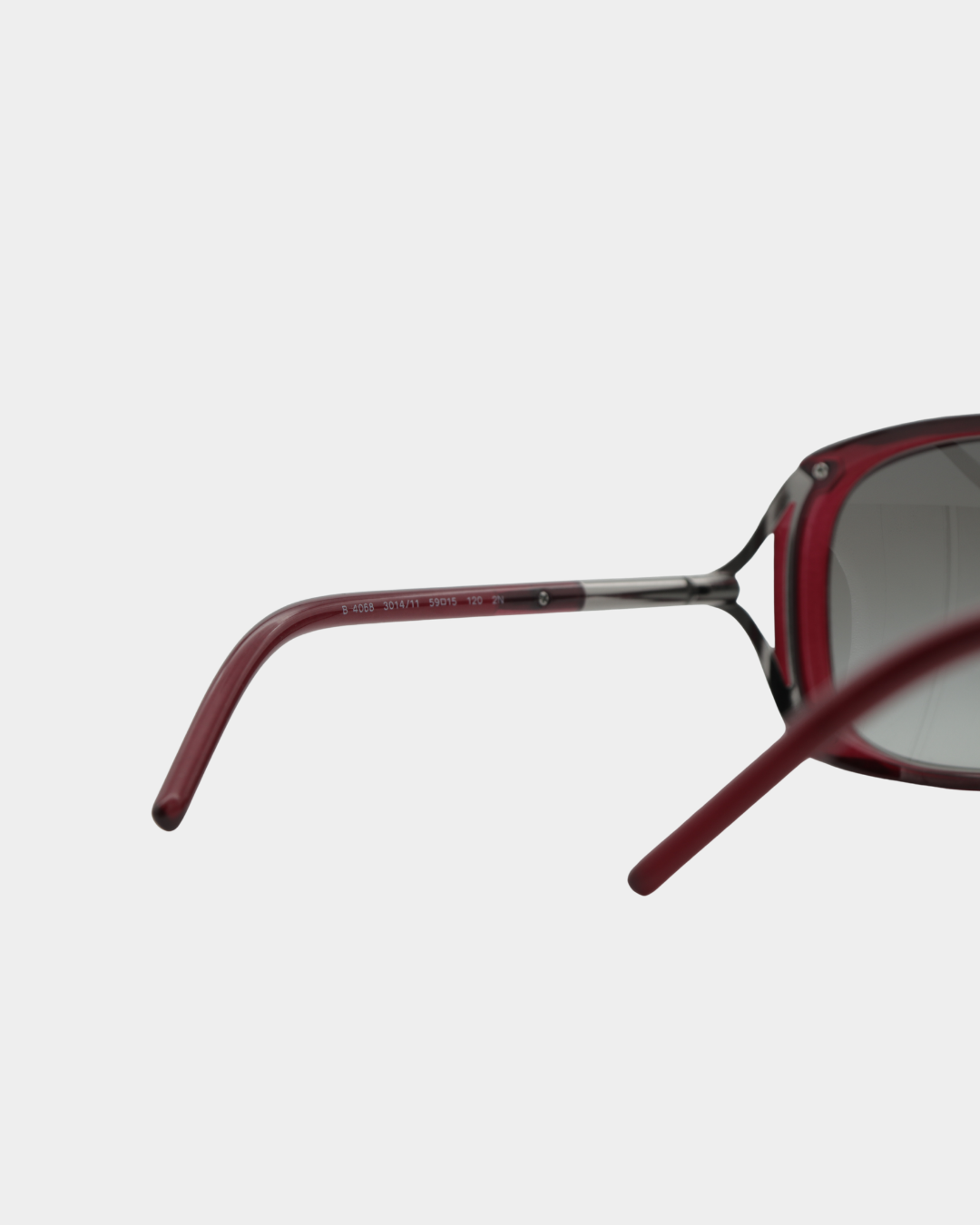 Burberry B4068 Red Oversized Sunglasses