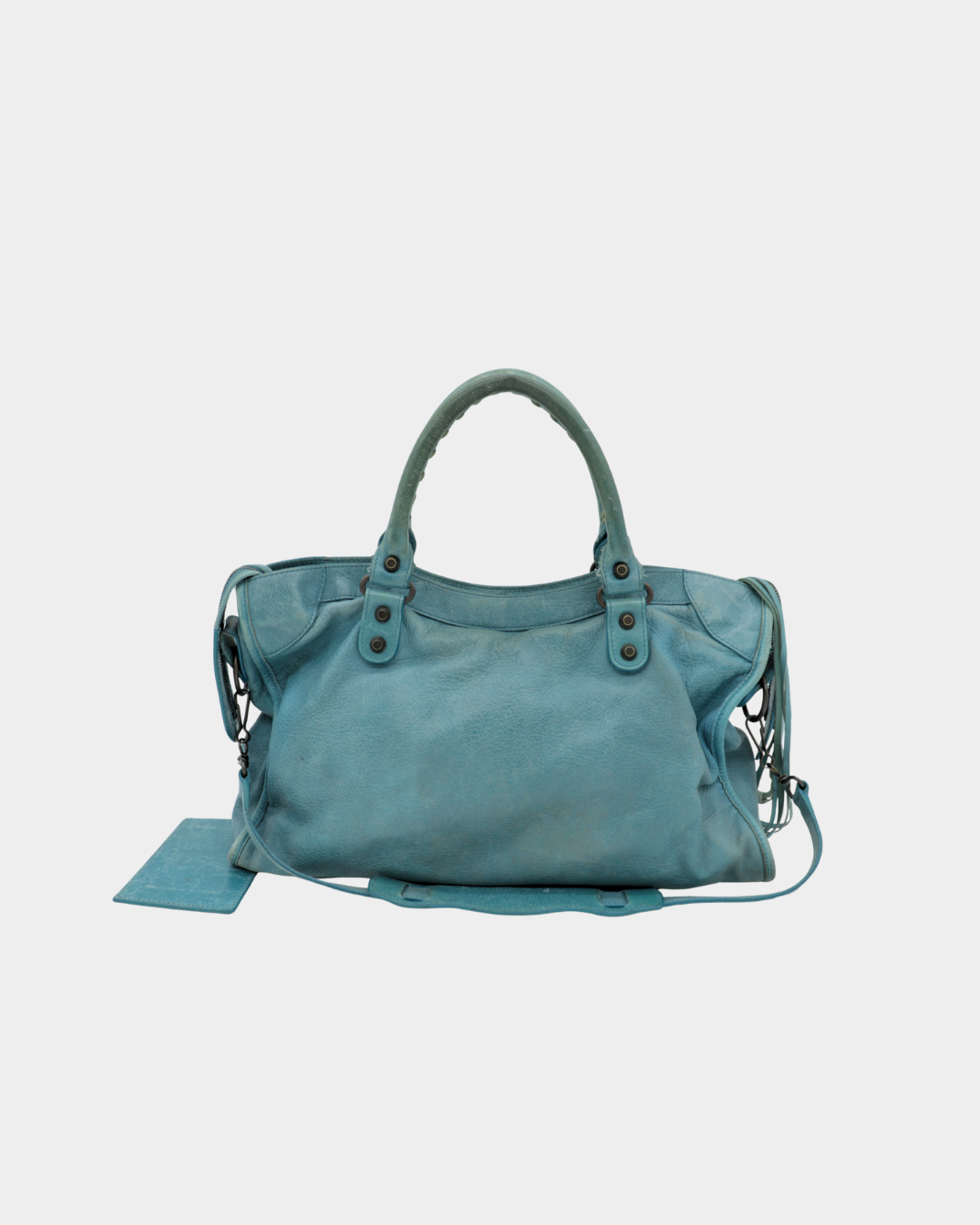 Balenciaga 2007 Classic City Bag - Teal