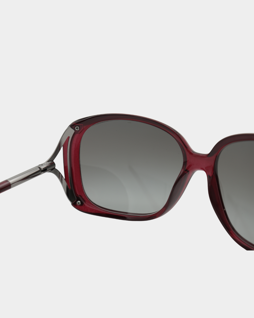 Burberry B4068 Red Oversized Sunglasses