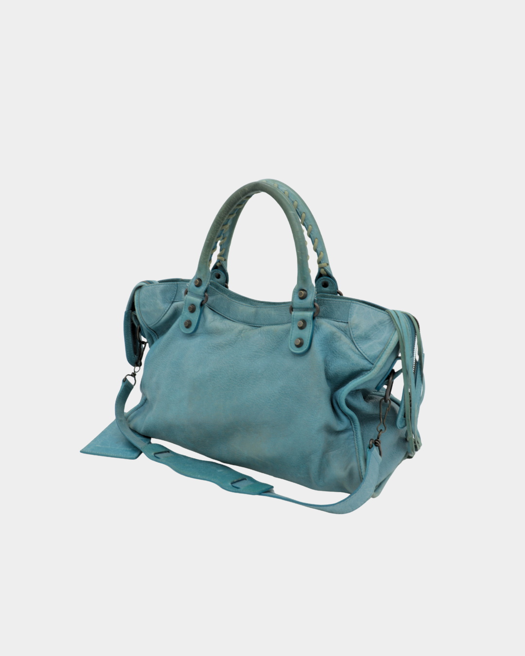 Balenciaga 2007 Classic City Bag - Teal