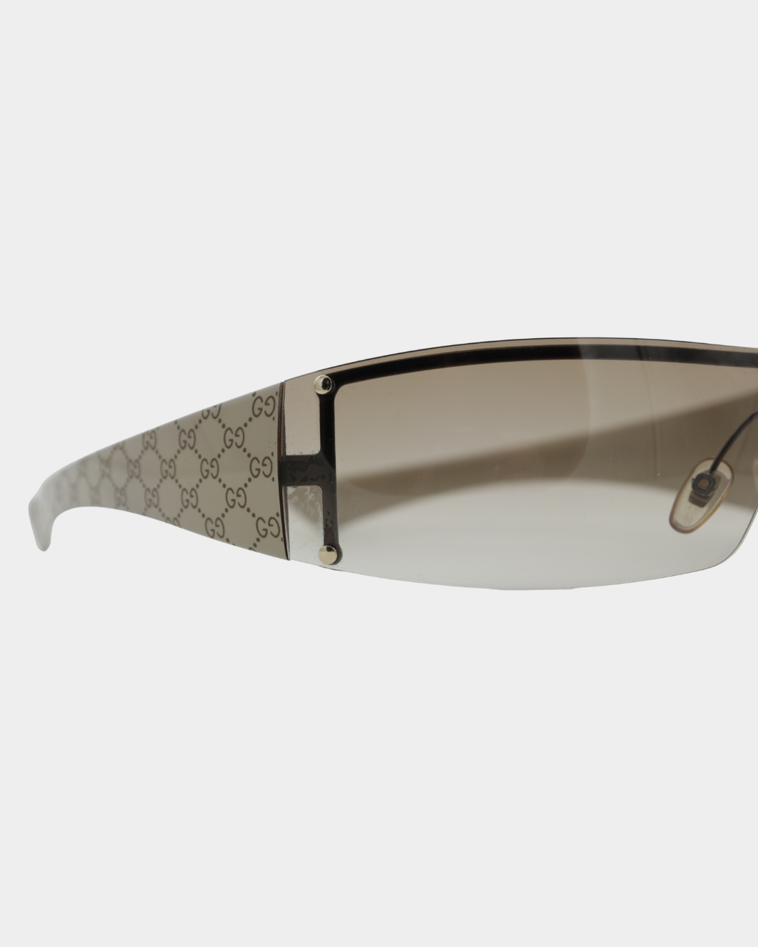 Gucci Monogram Shield Sunglasses