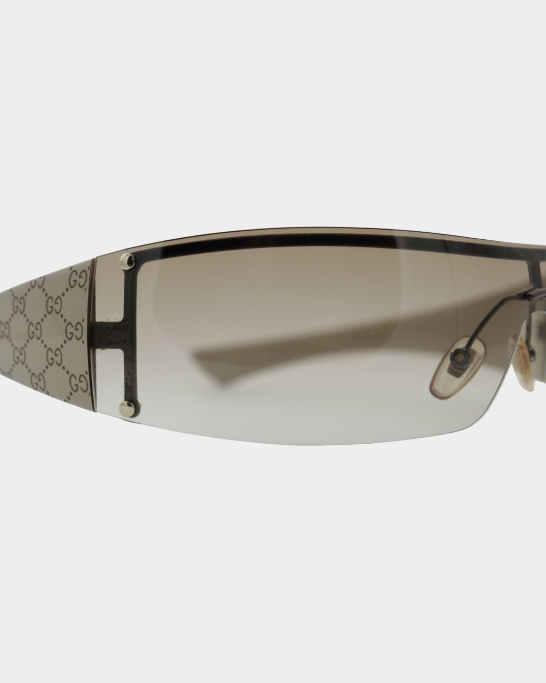 Gucci Monogram Shield Sunglasses