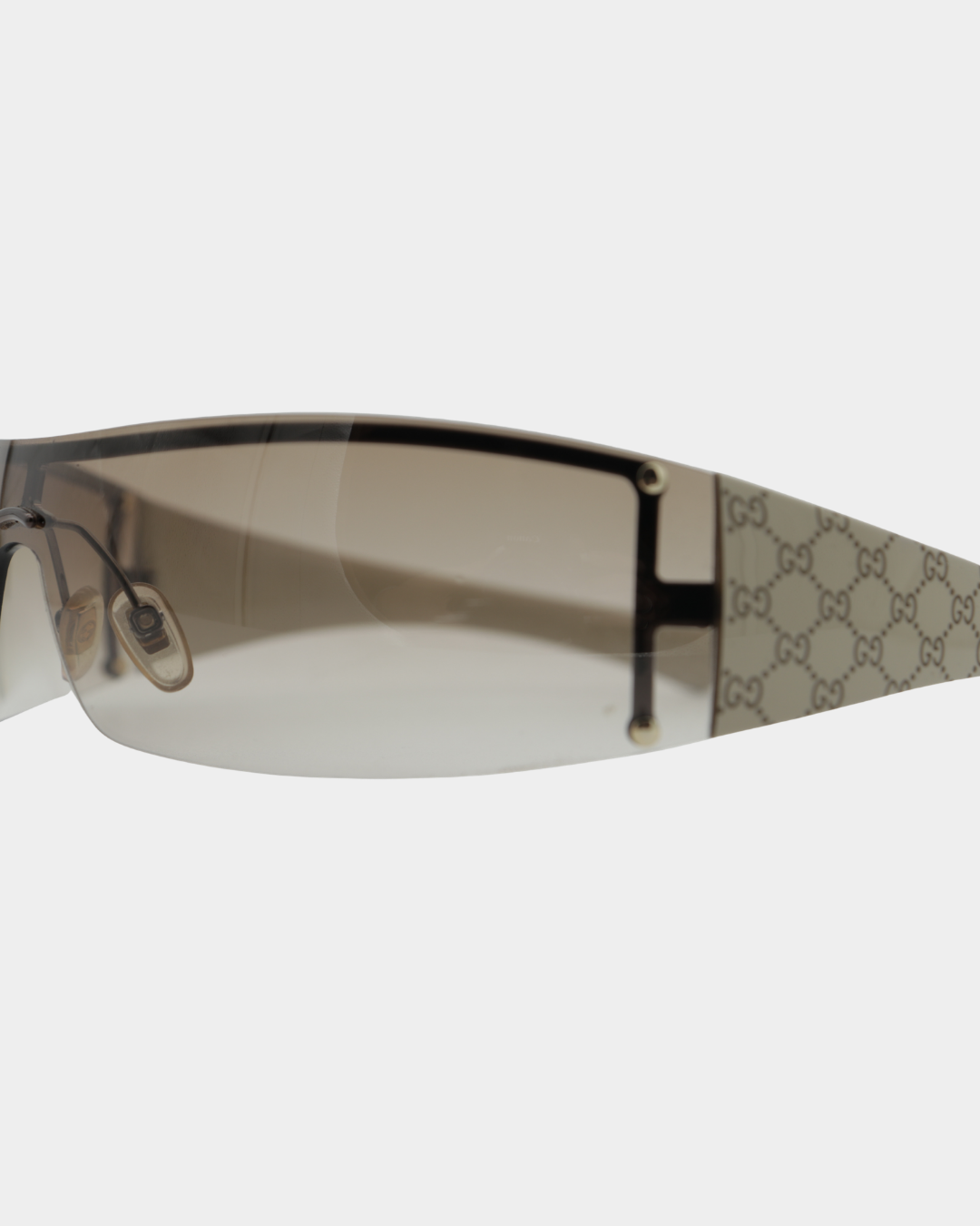 Gucci Monogram Shield Sunglasses