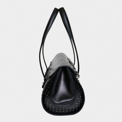 Gucci Studded Black Bamboo Bullet