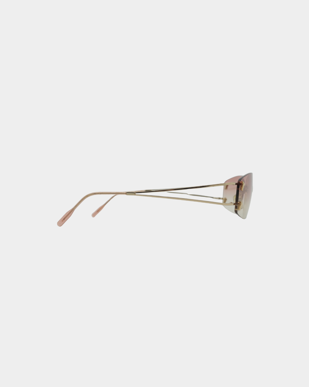 Versace Gradient Rimless Sunglasses