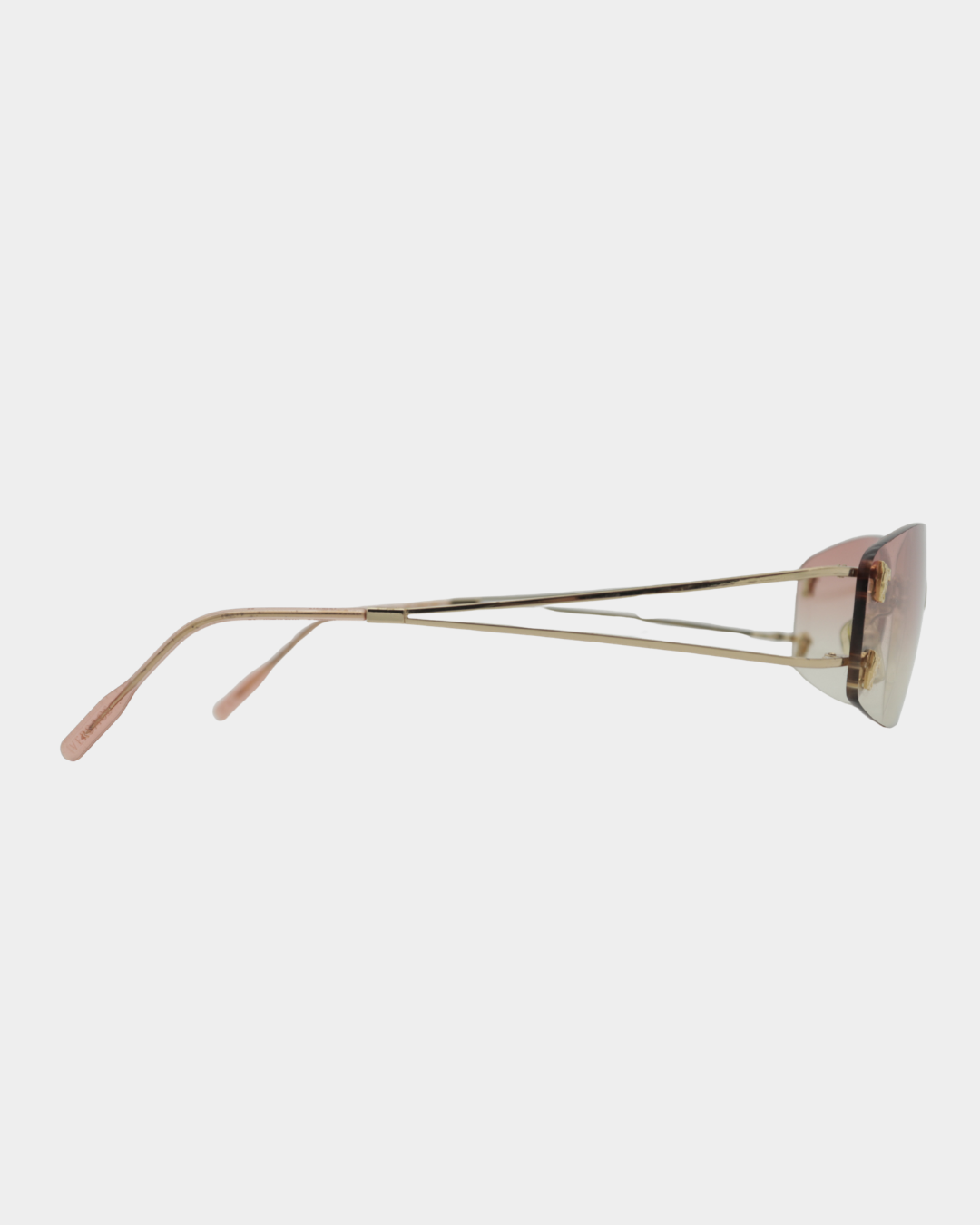 Versace Gradient Rimless Sunglasses