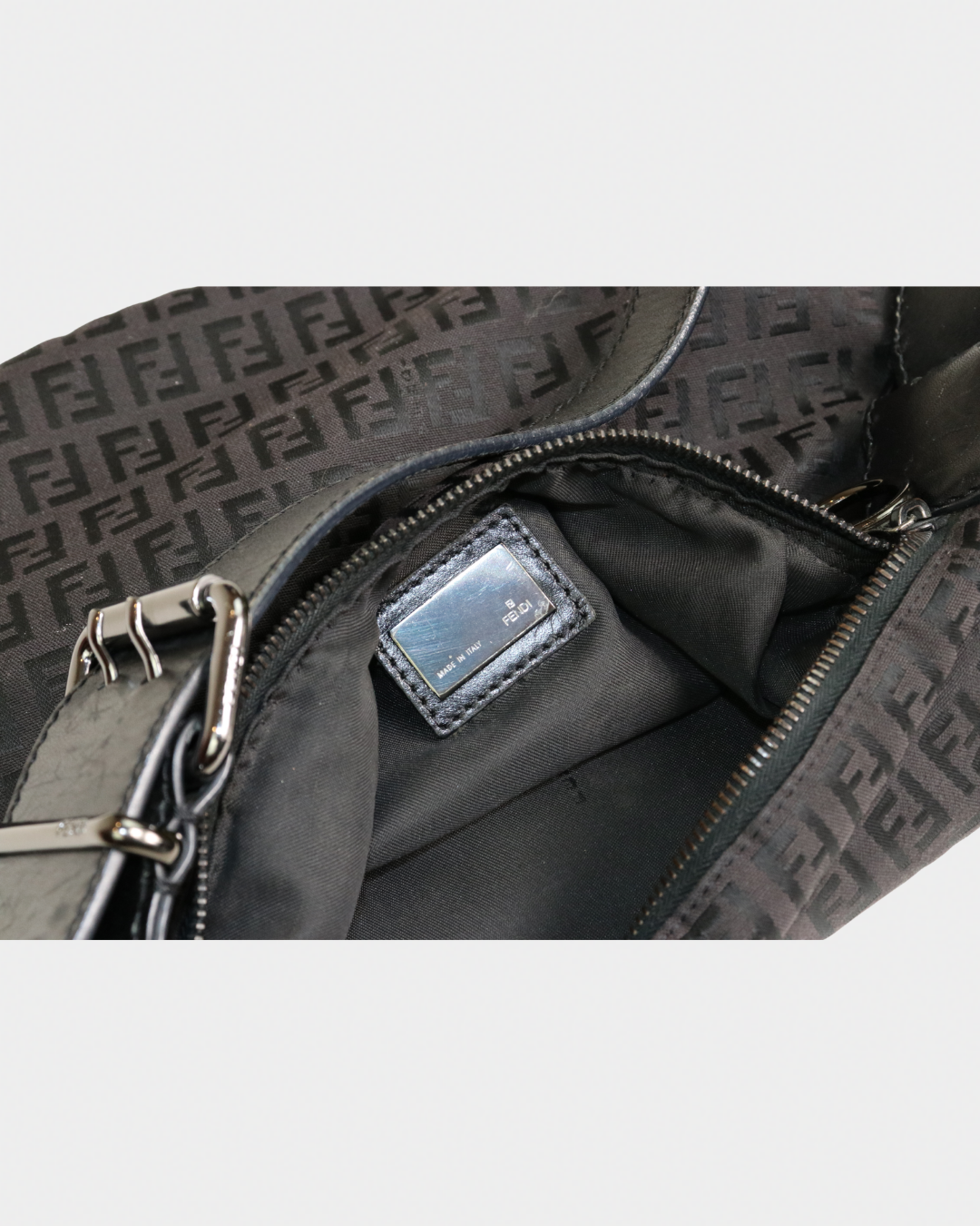 Fendi Zucca Oyster Bag