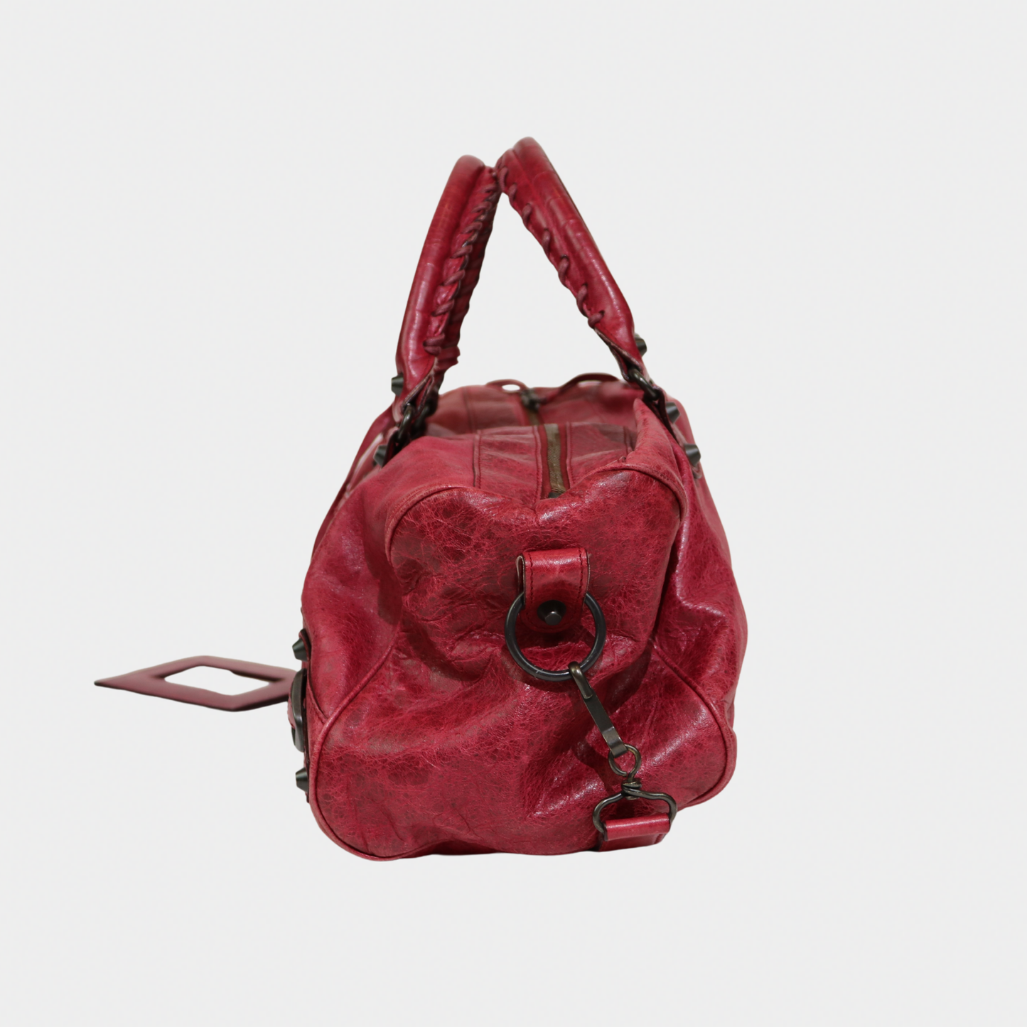Balenciaga City Bag Cherry Red Twiggy