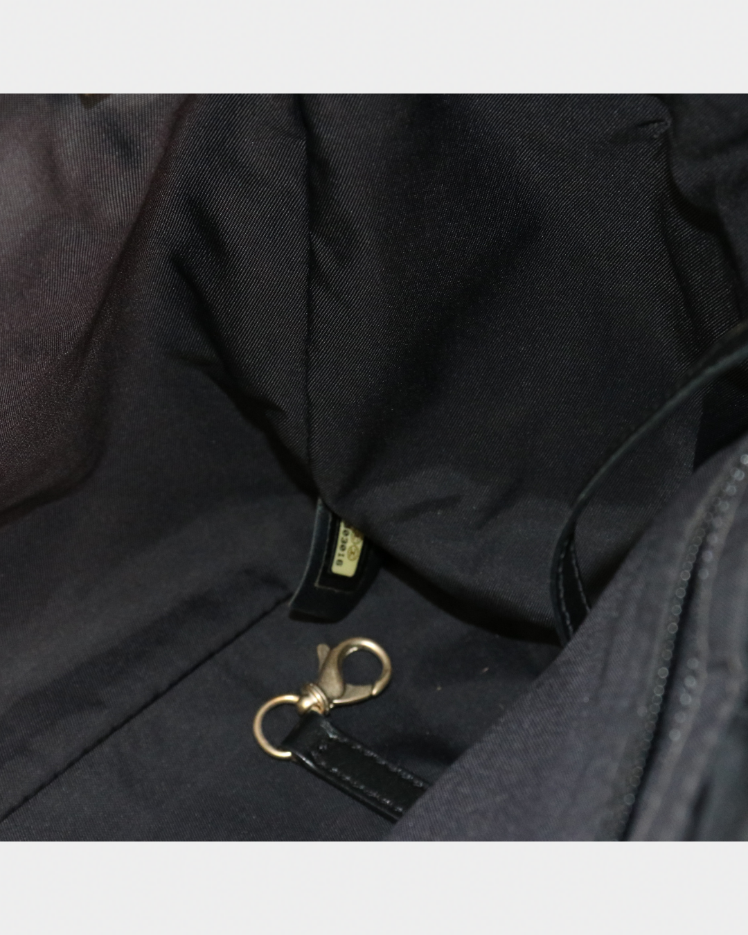 Chanel 2004 Black Travel Ligne Tote Bag