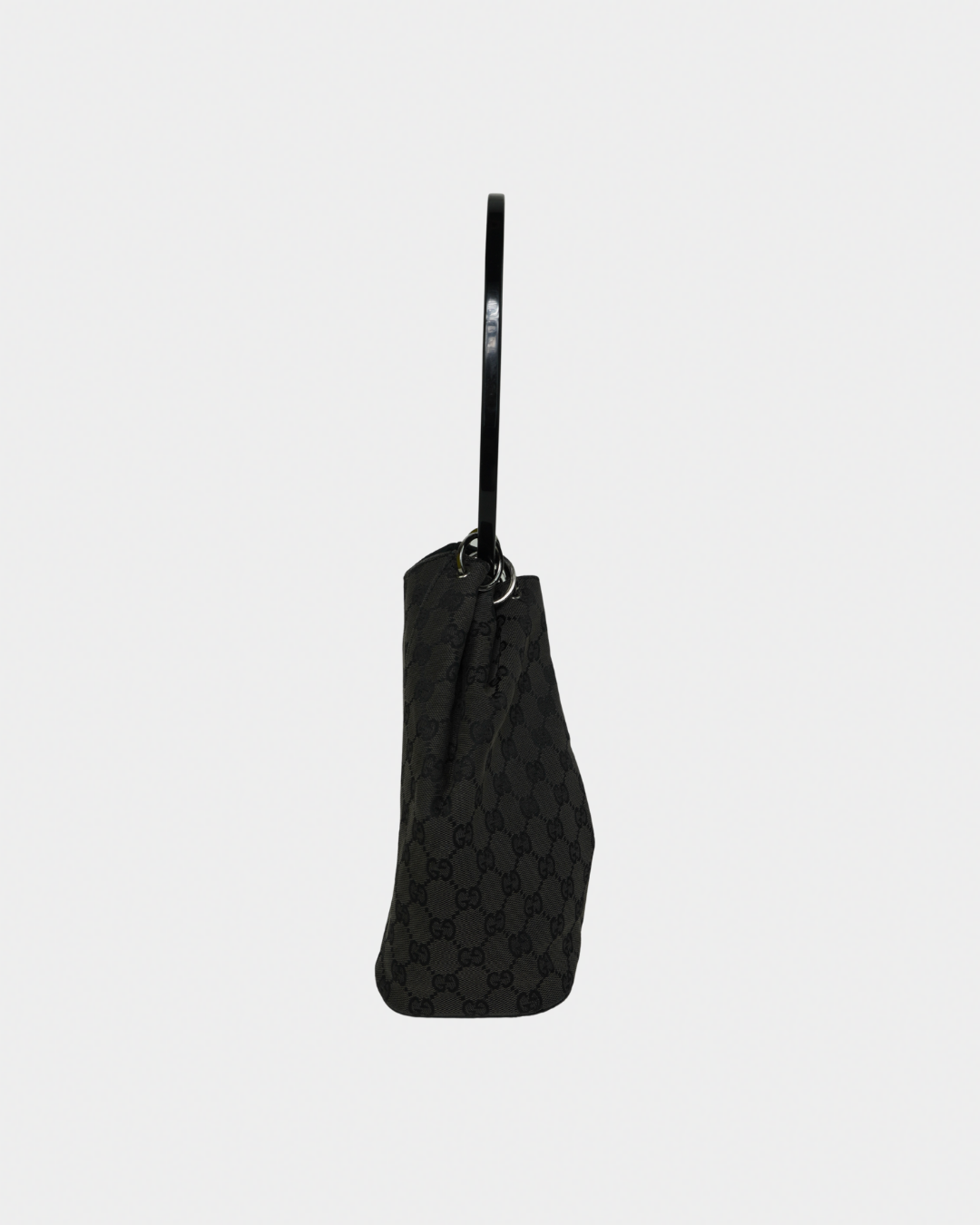 Gucci F/W 1999 Tom Ford Black Monogram Curtain Bag