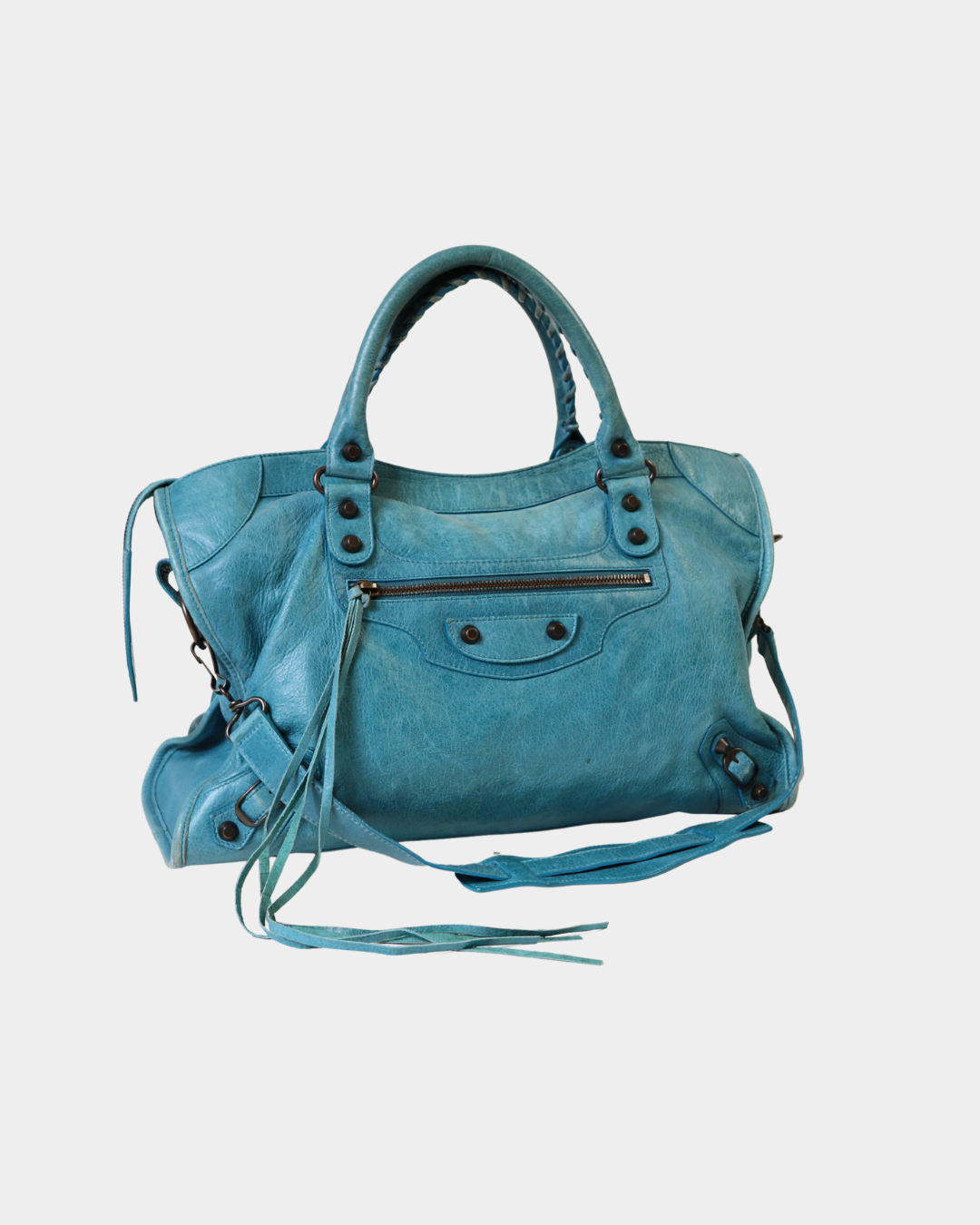 Balenciaga FW/2007 Classic City Bag - Teal
