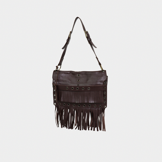 dolce & gabbana fringe shoulder bag