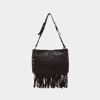 dolce & gabbana fringe shoulder bag