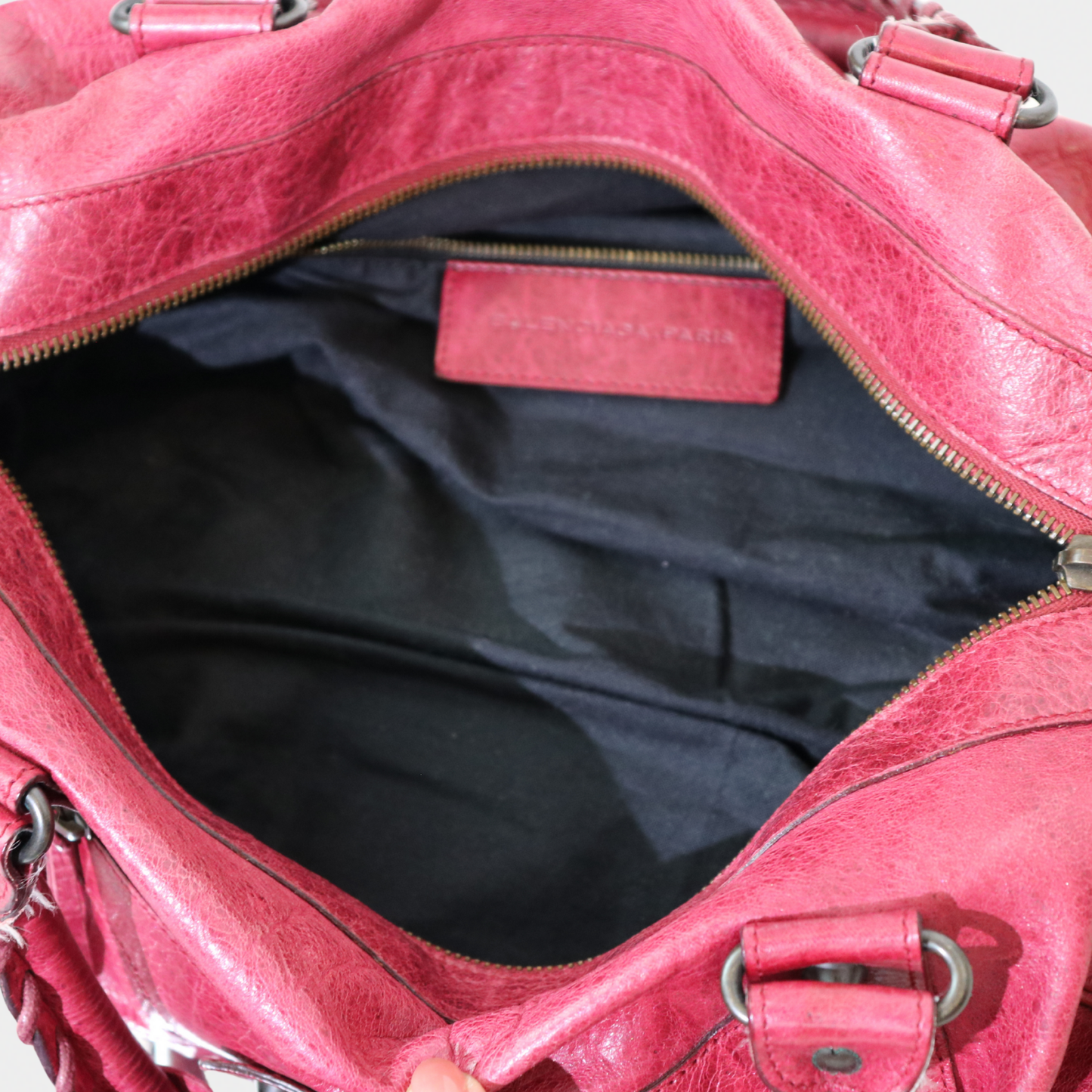 Balenciaga City Bag Cherry Red Twiggy