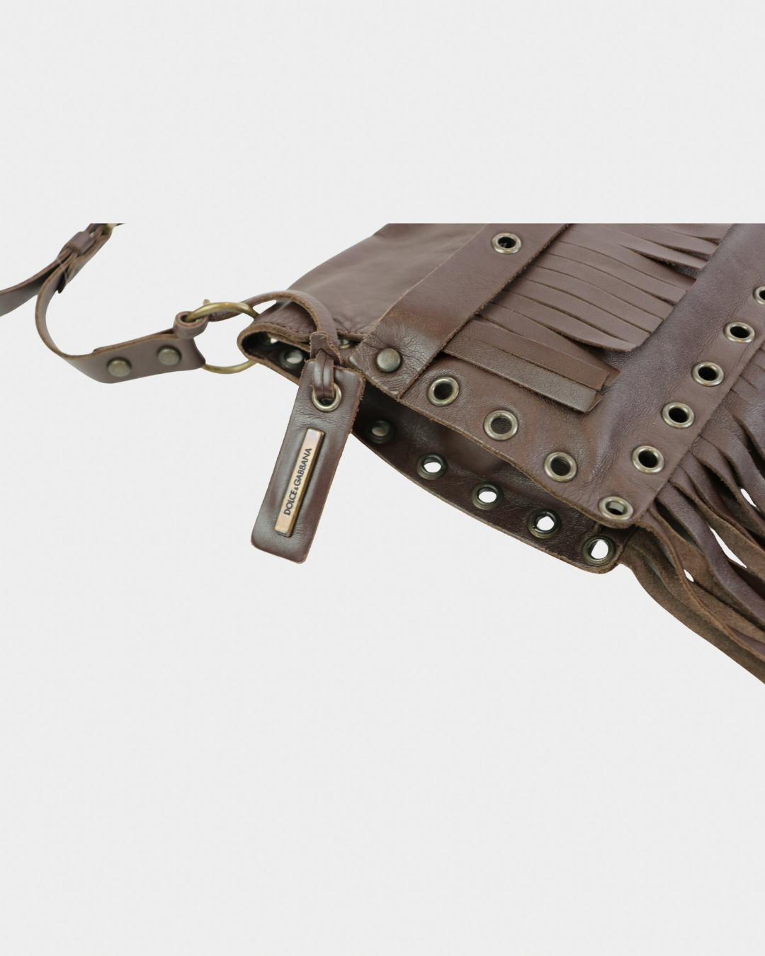 Dolce & Gabbana Fringe Shoulder Bag