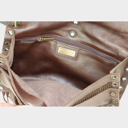 dolce & gabbana fringe shoulder bag