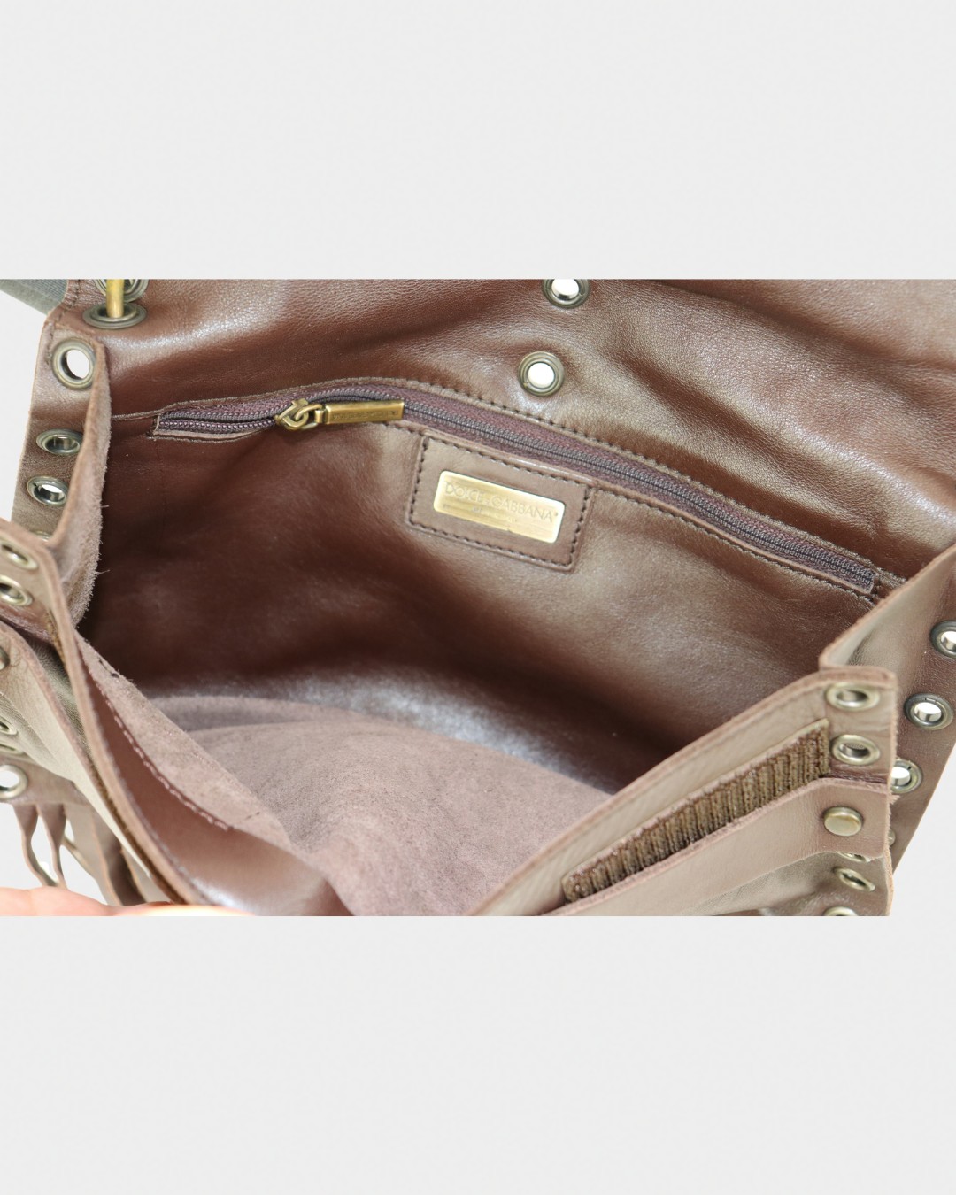 Dolce & Gabbana Fringe Shoulder Bag