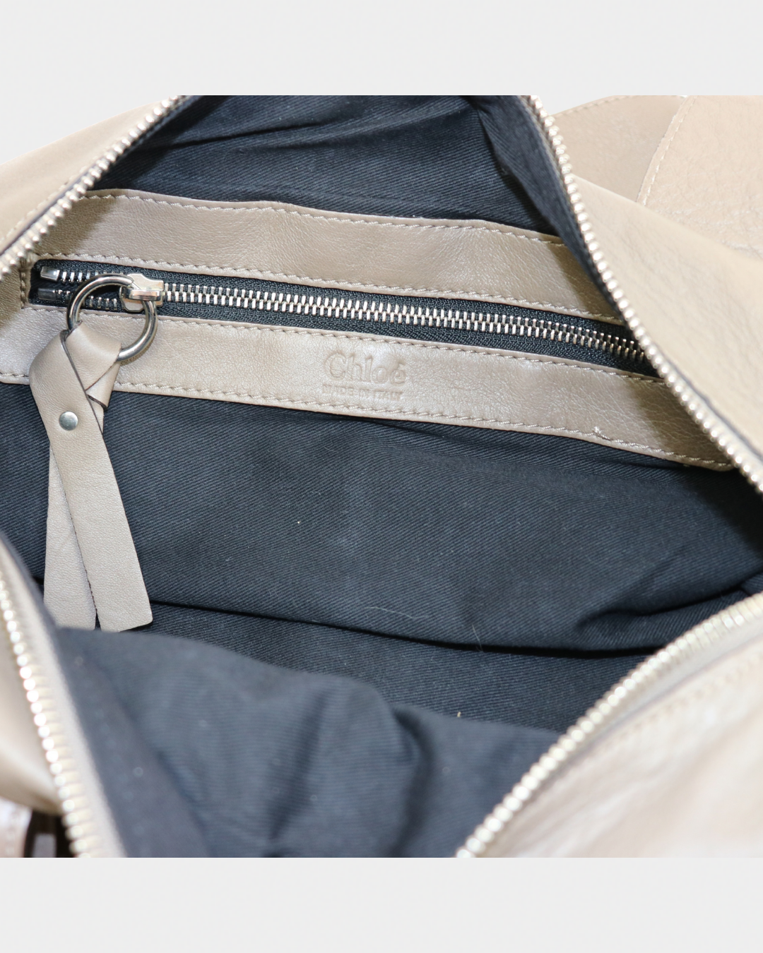 Chloe Saskia Studded Shoulder Bag