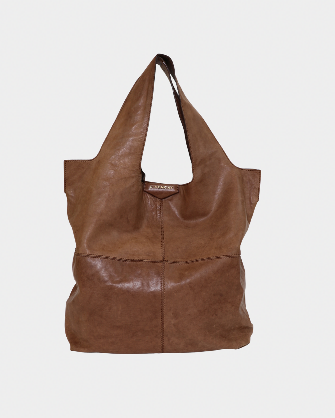 Givenchy Soft Leather Hobo Tote Bag