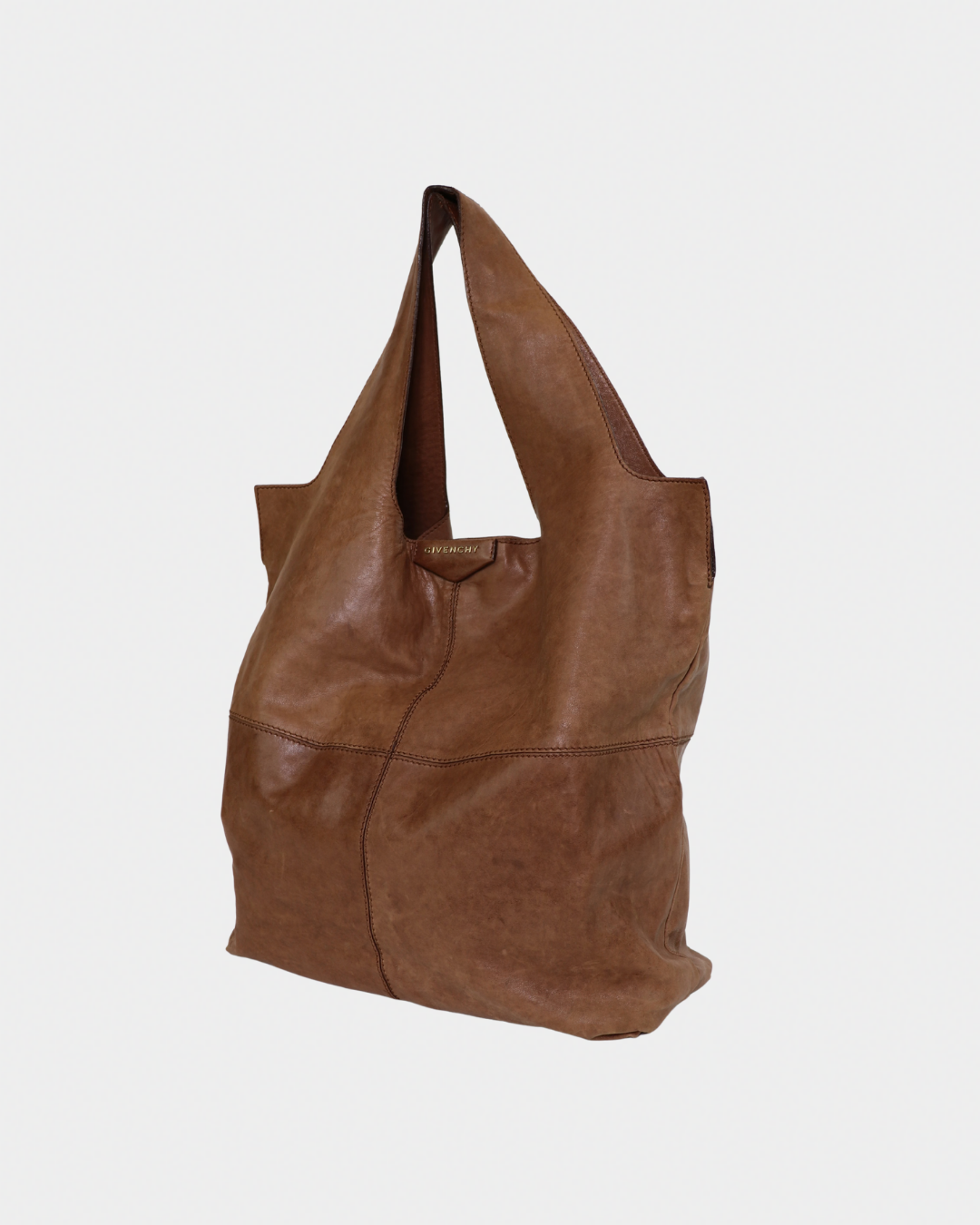 Givenchy Soft Leather Hobo Tote Bag