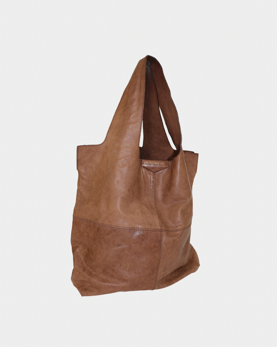 Givenchy Soft Leather Hobo Tote Bag