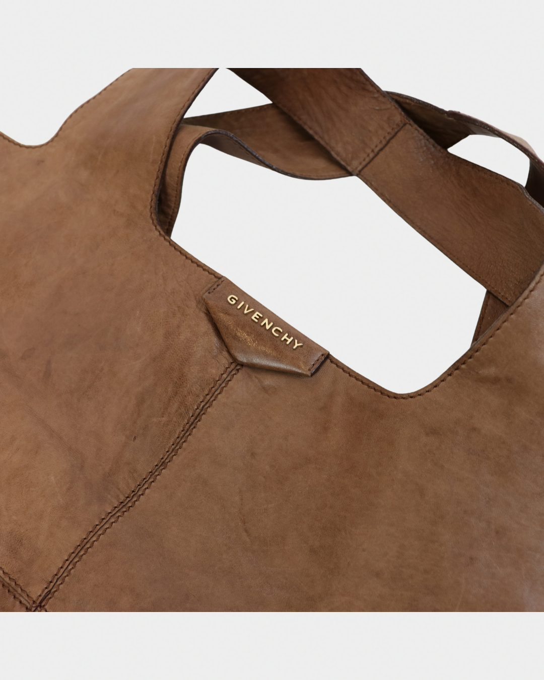Givenchy Soft Leather Hobo Tote Bag
