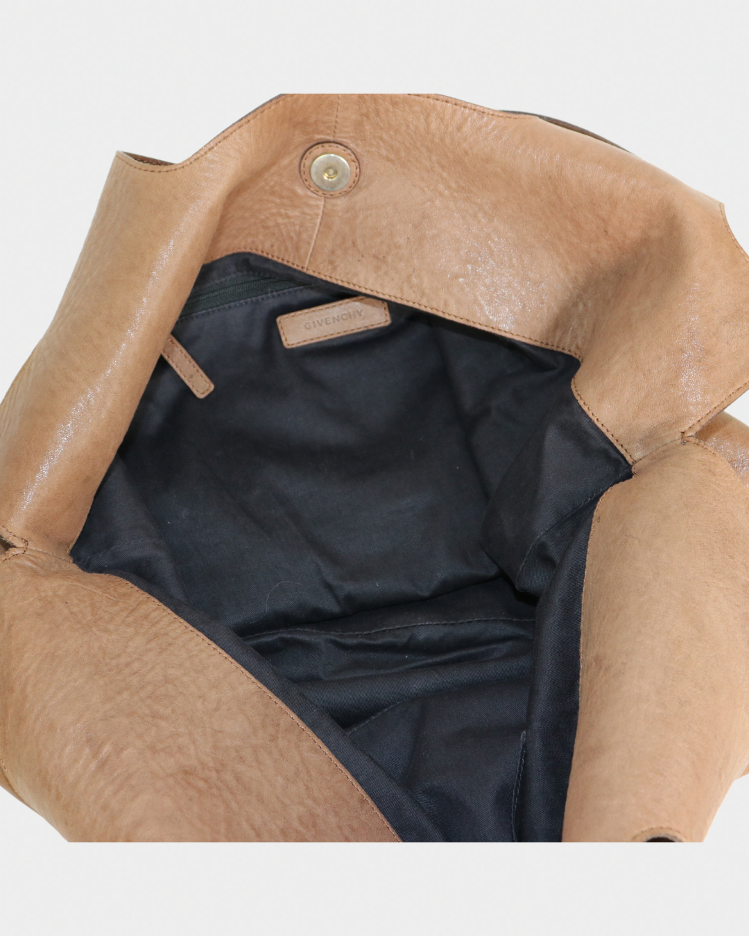 Givenchy Soft Leather Hobo Tote Bag