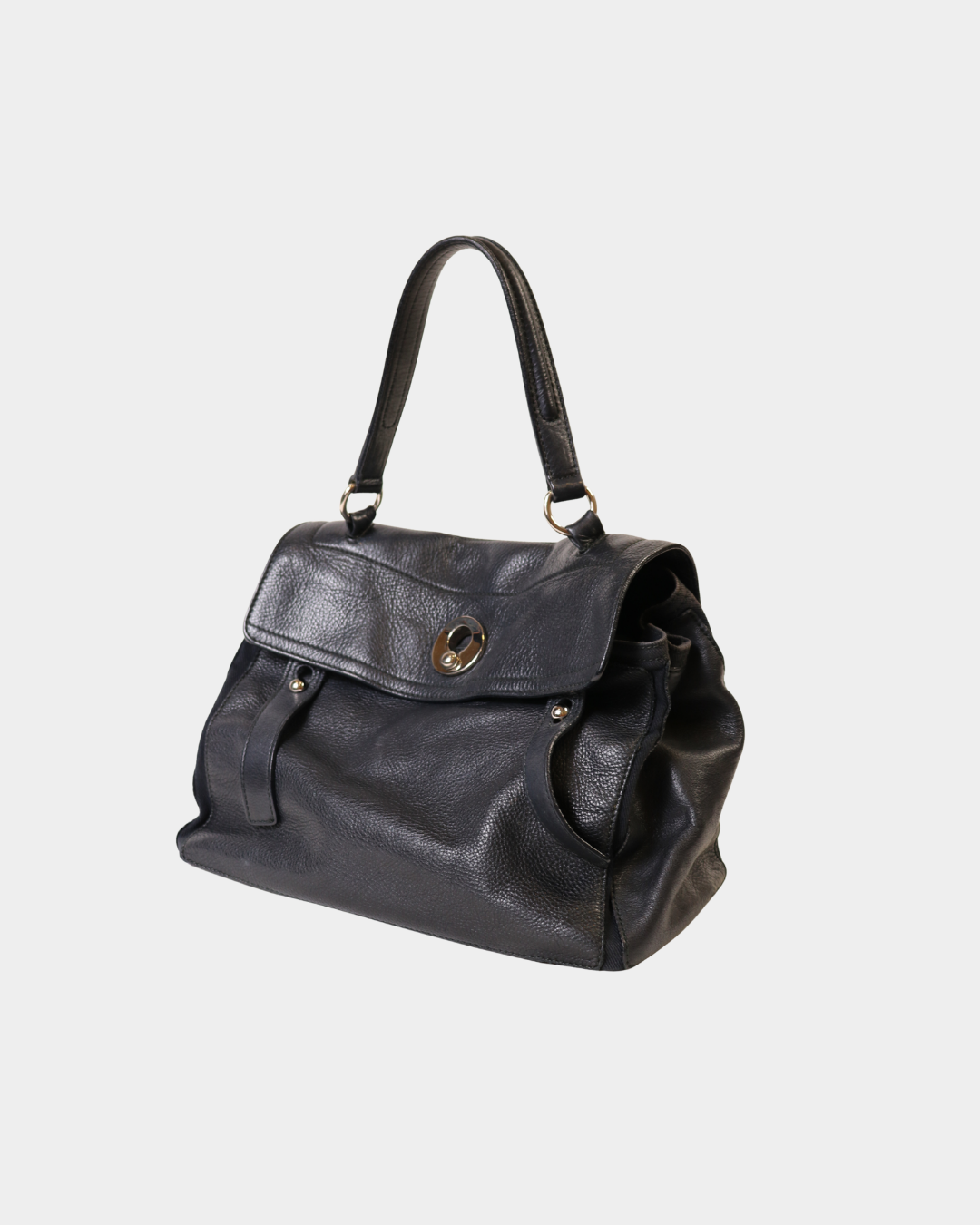 YSL Muse Two Black Handbag