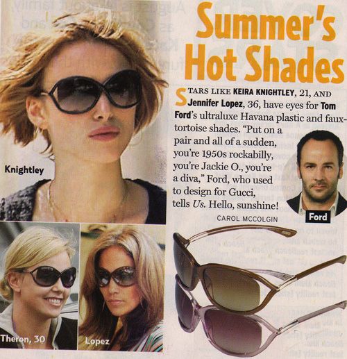 Tom Ford Whitney Sunglasses Navy