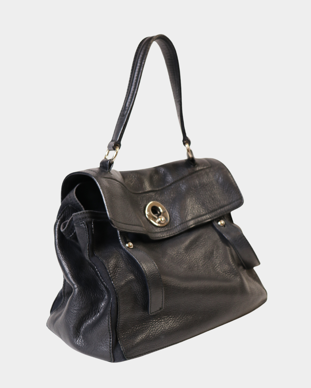 YSL Muse Two Black Handbag