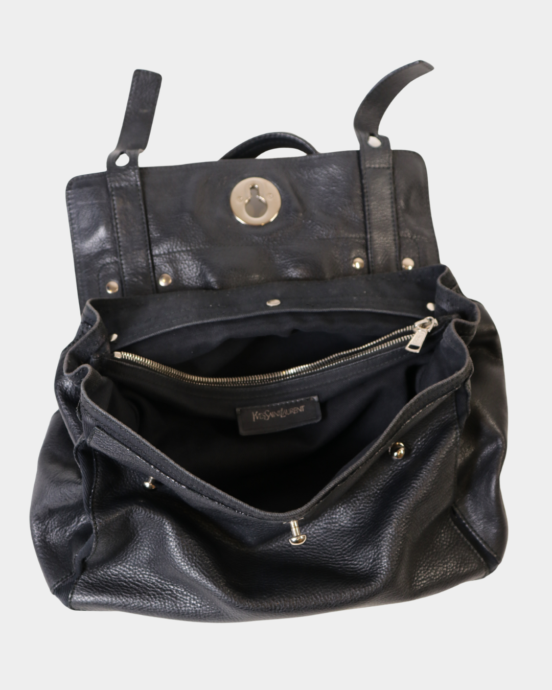YSL Muse Two Black Handbag